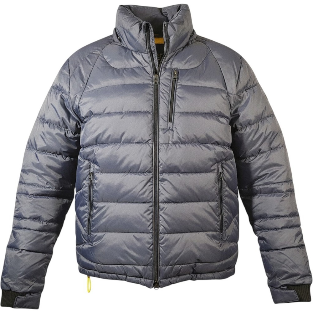 Superdry Jacket Mens L Navy Blue Scuba Dive Edition Puffer Zip Insulated Coat